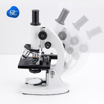 China Objective Lens 40X Mechanical Barrel Length 160mm Professional Biological Microscope for sale