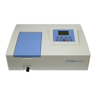 China Laboranalyse Spektrophotometer V1200 Tragbarer Einstrahl UV-Blick 9KG Streulicht 220nm zu verkaufen