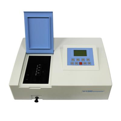 China Portable Single Beam Vis Spectrophotometer V1200 with Wavelength Range 325-1100nm for sale