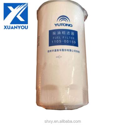 China Metal fuel filter 1105-00159 for Yutong bus spare parts for sale