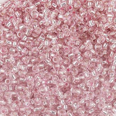 China Jewelry Making 6/0 8/0 11/0 12/0 Silver Striped Round Hole Glass Seed Beads 2mm 3mm 4mm For Bracelet Jewelry Making for sale