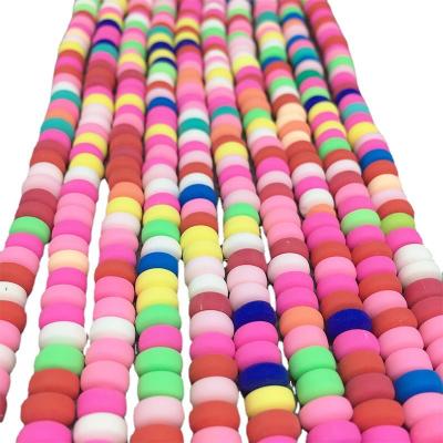 China Mixed DIY Amazon Candy Polymer Clay Beads Loose For DIY Jewelry Making Craft Pure Color for sale