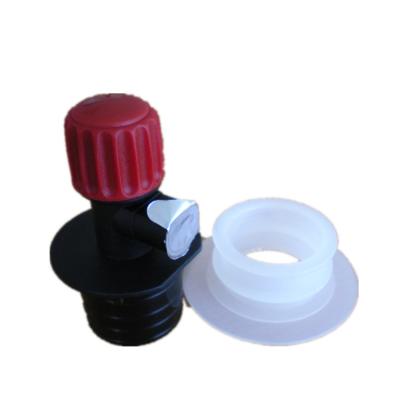 China Non Spill Factory Direct Sale Plastic BIB Spout Cap For Flexible Pouch Bag for sale