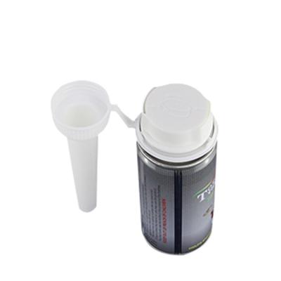 China Non spill plastic child safe capsule with ring pull for tin can for sale