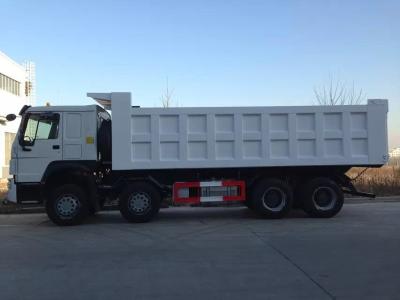 China Euro 2 8x4 Tipper Truck , Commercial Dump Trucks ZF8118 Technology Left Hand Drive for sale