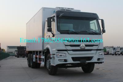 China 6x4 Resistente Carga Van Caixa Caminhão com a caixa de engrenagens ZZ1257M5841V da direção ZF8098 à venda