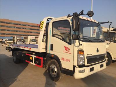 China 4x2 3 Tonnen-Straße Wrecker-LKW mit dem Anheben/Ziehen/ZZ1087G381CE183 hochziehend zu verkaufen