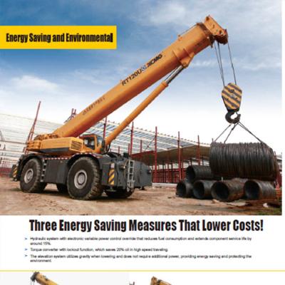 China La grúa móvil de 120 toneladas de SANY XCMG/Off Road hidráulicos Crane RT120U ahorro de energía en venta