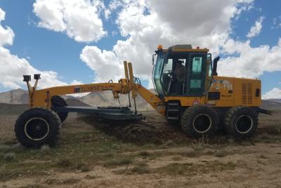 China Maquinaria de construção de estradas GR215 Cummins Engine/graduador motor do amarelo XCMG 215hp à venda