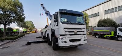 China Kran-Kran-Straße Wrecker-LKW-Euro 3 Howo 8X4 360 Grad-Drehen zu verkaufen