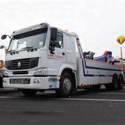 China Straße Sinotruck HOWO 6*4 20T Wrecker-Abschleppwagen-Euro 2 8997*2300*3350mm zu verkaufen