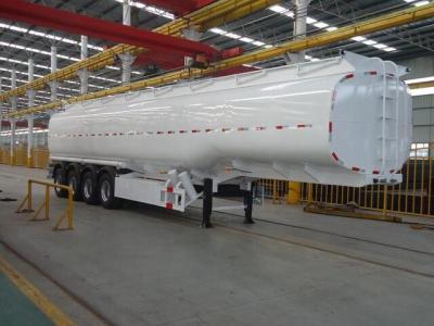 China 35 Ton 42m ³ Tanker van de Roestvrij staal de de Straal Ruwe olie/Aanhangwagen van de Brandstoftank Te koop