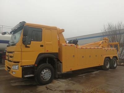 China Wrecker-LKW Straße ZZ1257N5847W 6x4 mit Kabine HW76 und ZF-Steuerung zu verkaufen