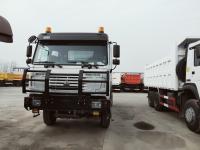 Chine camion à la benne basculante 336HP résistant avec la transmission HW19710 et 9 tonnes d'axe avant à vendre