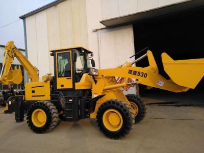 China 2500kg 1.2Cbm Road Construction Machinery Backhoe Wheel Rock Loader for sale