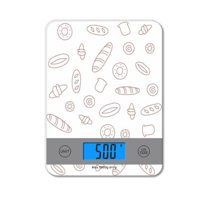 China WITH LID Wholesale Customized Household 10Kg Household Electronic Balance Digital Kitchen Scale for sale