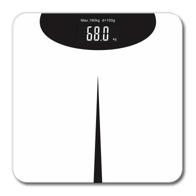 China Electronic Digital 180kg Body Weight Personal Bathroom Scale BL317 302*302*25mm for sale