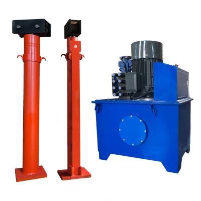 China Simple and Affordable Tank Hydraulic Lifter with Pump Station Rated Oil Pressure 25MPa for sale