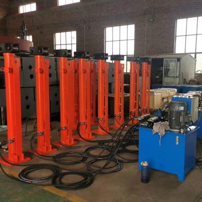 China 25 MPa Rated Pressure Tank Jacks for Chain Type Hydraulic Lifting Equipment for sale