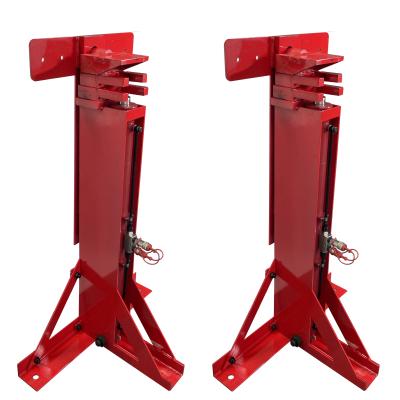 China Three Stage Grain Bin Hydraulic Jacks red customized for Enamel Tank for sale