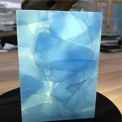 China High Transmittance Jade Glass Color Dyed Artificial Stone for Countertop and Home Decoration for sale