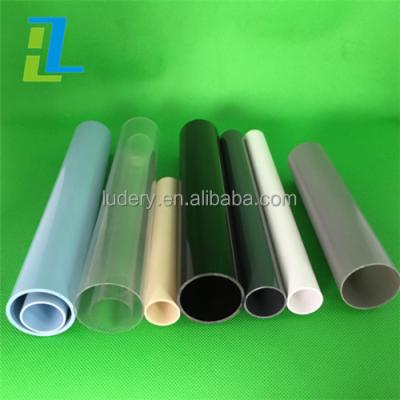 China Irrigation color opaque plastic tube, opaque acrylic tube for sale