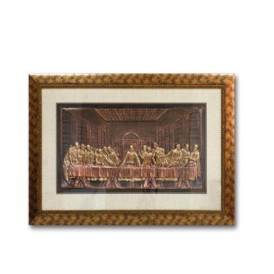 China Last Supper Guadalupe Home Decor Guadalupe de cena Last Syllable of a Word Jesus Picture Frame Wall Arts Traditional 3D Picture Frame Religioso for sale