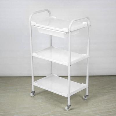 China Cheap beauty salon factory price salon trolley tool collecting trolley trolley salon spa for sale