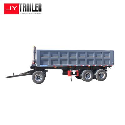 China Steel Dump Trailer 3-4 Axles Semi Tipping Truck- Trailer Made In China for sale