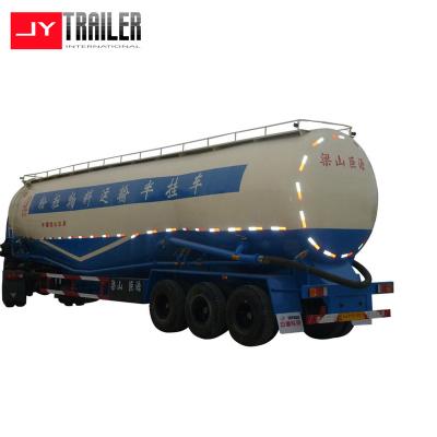 China 3 Axle Cement Tanker Semi Trailer Tanker Semi Trailer Steel Bulk Cement Tank Semi Trailer for sale