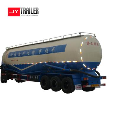 China Excellent Quality Steel 3 Axle Use Trailer Cement Tank Semi Trailer Dry Tanker Semi Trailer for sale