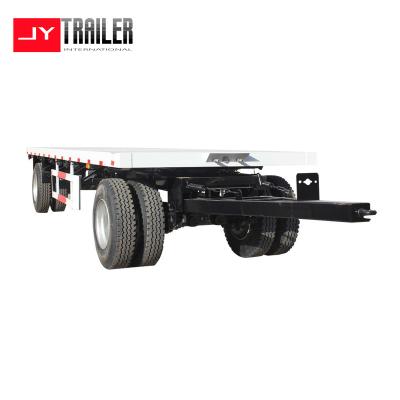 China Object Transport 2 Axles 4 Axles Use Trailer Heavy Duty Semi Trailer 60-80 Tons Low Bed Chinese Brand Semi Trailer for sale