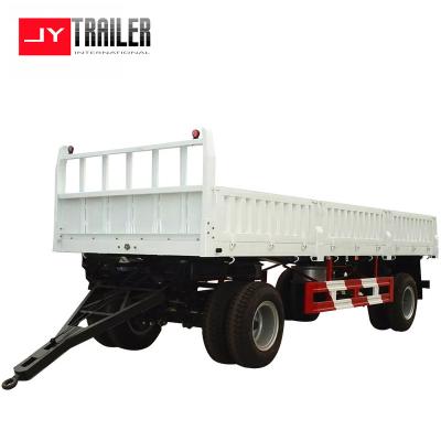 China I beam 2 axles 3 axles good quality farm tractor farm trailer on hot sale for sale