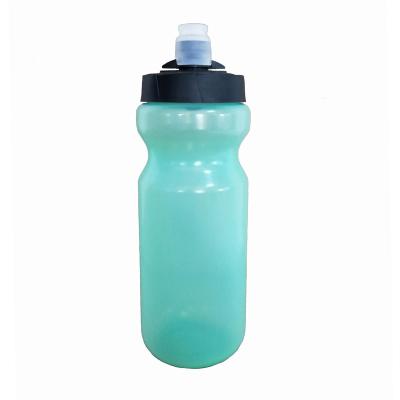 China Sustainable 600ml bicycle accessories bike water bottles eco-friendly plastic recycling water bottle pe bottle sport water bottles for sale