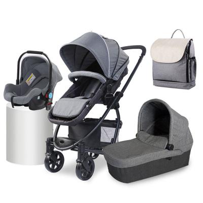 China Baby Stroller With Car Seat Baby Stroller With Car Seat 2020 Multifunctional 4 In 1 Baby Carriage China Made Fashion 4 In 1 Strollers And Pram for sale