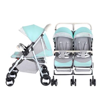 China New ProductTwin Carbon Steel Ideas Infant Travel Baby Buggy/Carbon Steel Buggy 2021,Two Lightweight Baby Manufacturer for sale