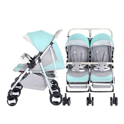 China China Carbon Steel Baby Stroller Factory Adult Child Carriage, Baby Items Double Triple Stroller for sale