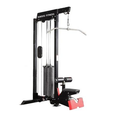 China Functional Trainer Bodybuilding Lat Pull Machine Commercial Strength Training Equipment Gym Pull Down/Low Row Machine with Adjustable Dual Pulley System for sale