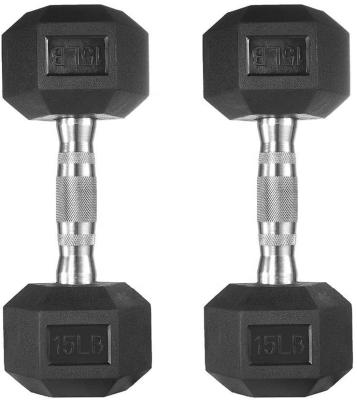 China Home Use Gym Dumbbell Set 1-50 Kg Hexagon Dumbbell Home Gym Equipment Hand Squat Weights Set For Pull Up Exercises for sale