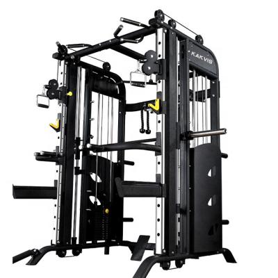 China Universal 2022 Latest Multifunctional Commercial Home Gym - Smith Machine Exercise Squats Training Machine for sale