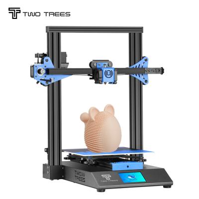 中国 Resume Print Twotrees 235*235mm High Accuracy Resume Printing Tempered Glass Bluer Auto Leveling Large Size 3d Printer 販売のため