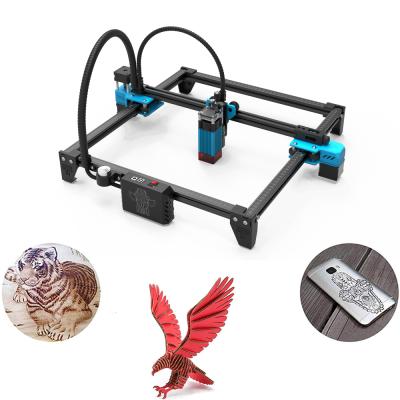 China NEW Mini High Quality Marking TWOTREES CNC GRBL Benbox 3D 2.5w laser engraving machine deep lazer cutting portable laser device for non metal for sale