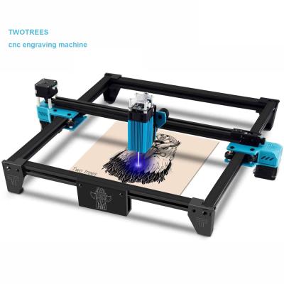 중국 Bamboo Leather Deep Marking TWOTREES TT-5.5s CNC/Cutting Machine 40W CNC Carving Machine Turkey 판매용