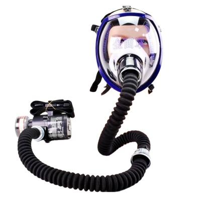 China Cheap PAPR Powered Air Purifying Respirators Full Face Helmet With Gas Filter Used To Eliminate Odor And Dust 110X90X11mm for sale