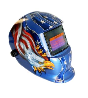 China High Density Polyethylene PP True Color Auto Darkening Welding Helmet For Sale for sale