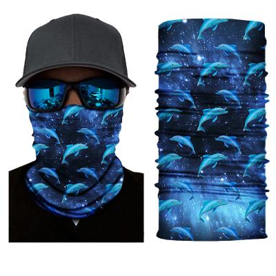 China Silk Cover Ski Face Hair Bandana Scarf Outdoor Sunscreen Seamless Milk Neck Cuff Polyester Spandex Tube Face Cover for sale