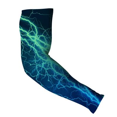 China Good Quality Breathable UV Protection Sports Basketball Football Soccer Custom Logo Arm Sleeve Running for sale