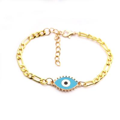 China Lucky Chain Kabbalah Bracelet Evil Eye Charm Bracelet Religious Evil Eye Bracelet For Girl for sale