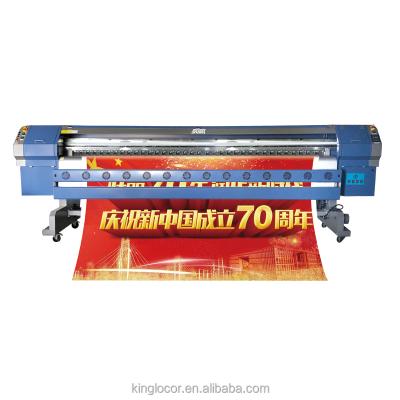 China New 2021 indoor outdoor advertising konica 512i flex banner printer 4 high speed solvent 8 heads 8 heads km512i flex banner printing machine for sale