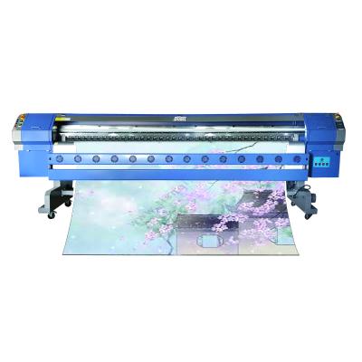 China Indoor outdoor advertising sticker printer factory price 3.2m a3 printer colored outdoor advertising vinyl banner printer for sale